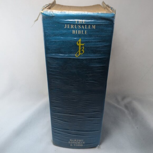 The Jerusalem Bible Standard Edition 1966 Darton Longman & Todd Blue Cover - Picture 2 of 16